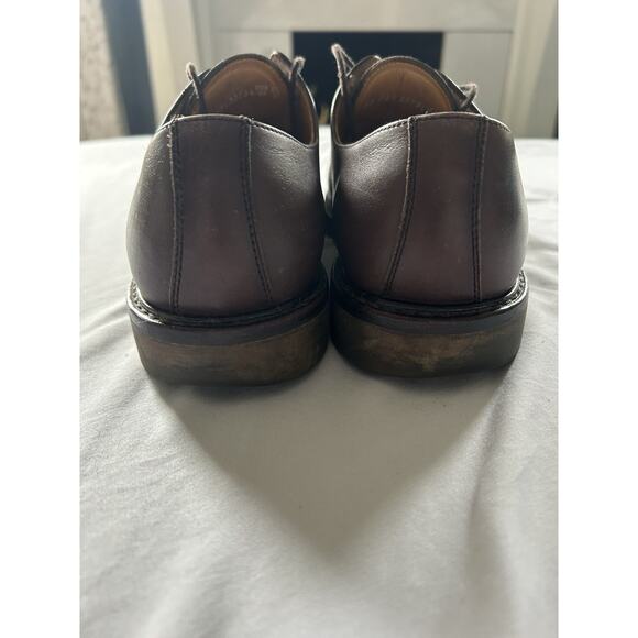 Mephisto Melchior Leather Cap Toe Lace Dress Shoes Mens Size 9 Brown Preppy